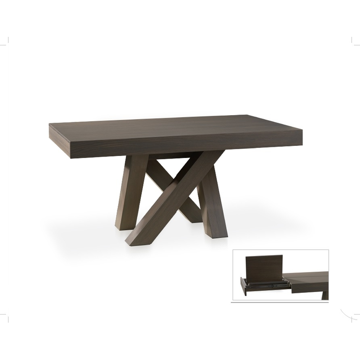 ΤΡΑΠΕΖΑΡΙΑ ΜΕ ΕΠΕΚΤΑΣΗ ΒΤΡ 350 ΔΡΥΣ 160x90x78+43+43
