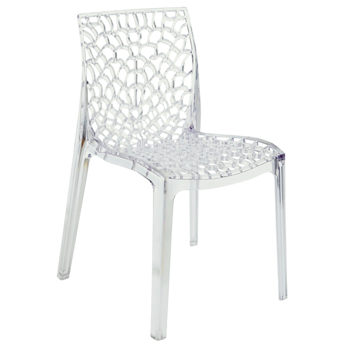 ΚΑΡΕΚΛΑ PLEXIGLASS ΣΤΟΙΒΑΖΟΜΕΝΗ ΔΙΑΦΑΝΗ CLEAR GRUVYER 52x53xH43-81cm
