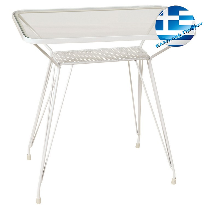 Γαλβανισμένο Παραλ/μο Τραπέζι Φερ Φορζέ 65 x 40 x 63(h)cm