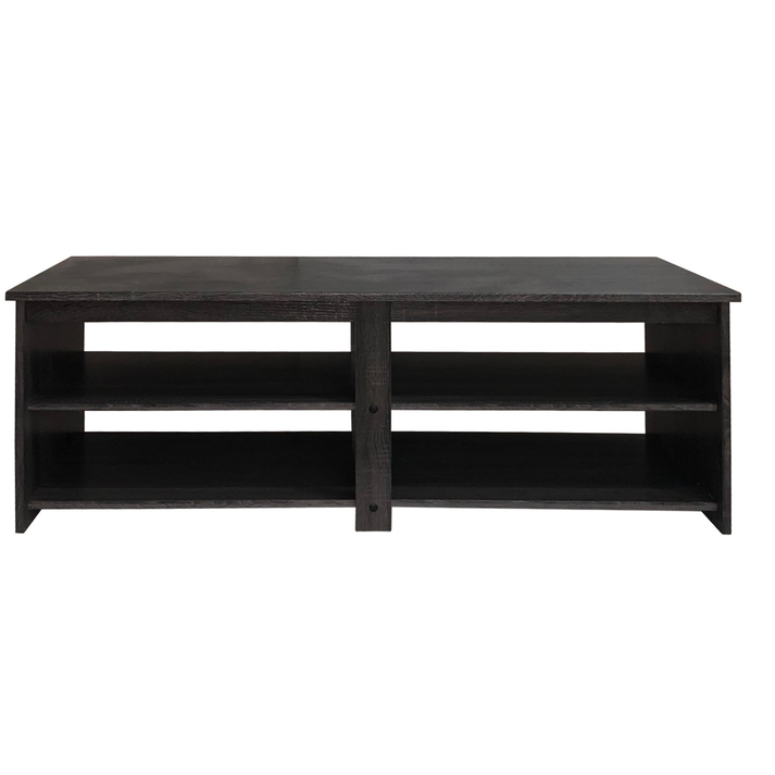 ΕΠΙΠΛΟ TV ΜΕ ΤΕΣΣΕΡΙΣ ΘΕΣΕΙΣ 120x40x42cm ΓΚΡΙ ΟΞΙΑ