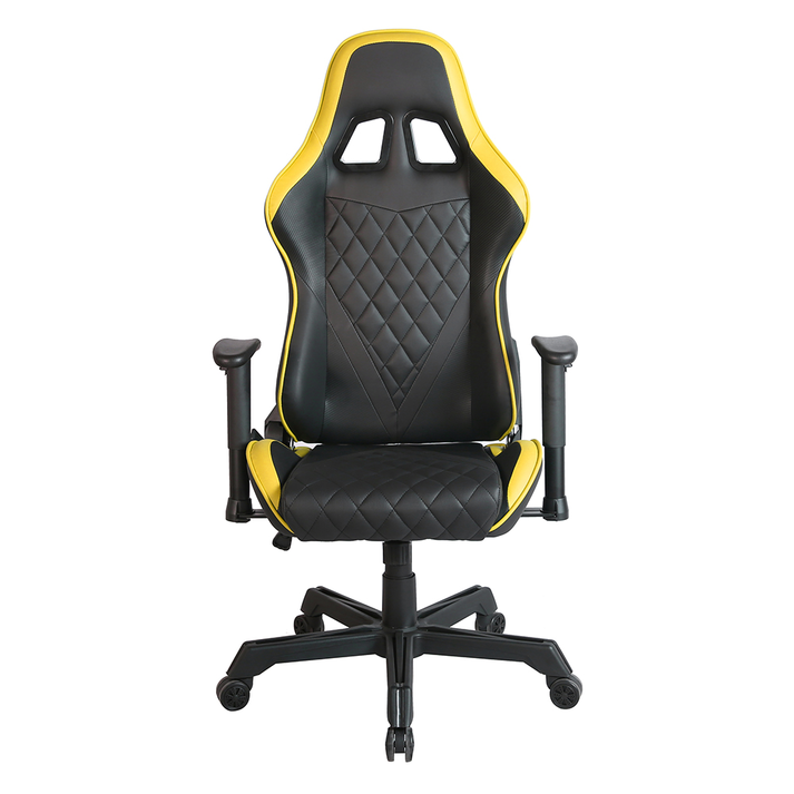 RANGER ΚΑΡΕΚΛΑ GAMING ΓΡΑΦΕΙΟΥ ΜΑΥΡΟ ΚΙΤΡΙΝΟ 52x74x138
