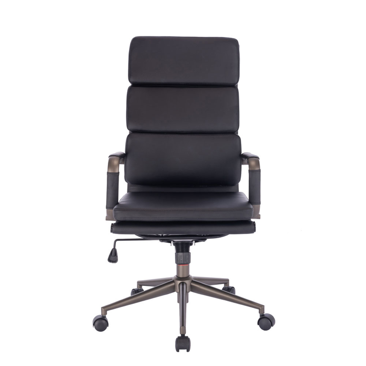 SLICE ΚΑΡΕΚΛΑ ΓΡΑΦΕΙΟΥ ΜΑΥΡΟ GUNMETAL 55.5x63.5x117