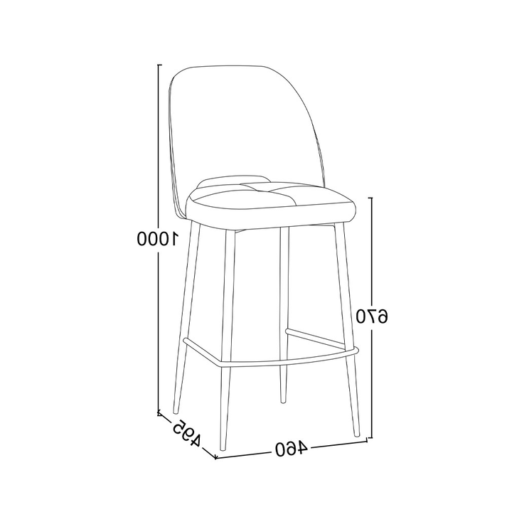 BOUTON ΣΚΑΜΠΟ BAR ΓΚΡΙ ΑΝΟΙΧΤΟ 46x50x99