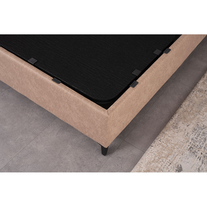 CHESTER ΚΡΕΒΑΤΙ ΜΕ ΑΠΟΘΗΚ. ΧΩΡΟ (ΓΙΑ ΣΤΡΩΜΑ 160x200cm) PURO 14-619 223x160x138