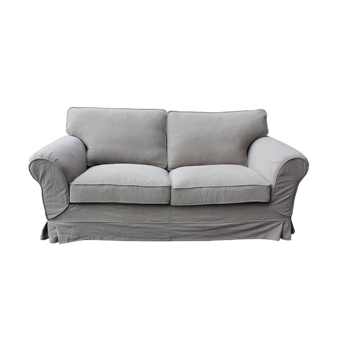 ΚΑΝΑΠΕΣ 2 ΘΕΣΕΩΝ TAUPE 190Χ91Χ90cm