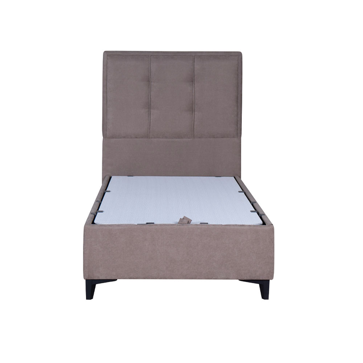 PIANO ΚΡΕΒΑΤΙ ΜΕ ΑΠΟΘΗΚ. ΧΩΡΟ (ΓΙΑ ΣΤΡΩΜΑ 90x200cm) MUSHROOM 05-780 207x97x115