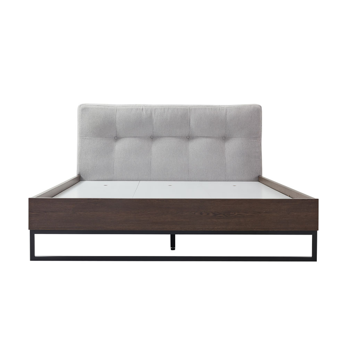 INSPIRE ΚΡΕΒΑΤΙ (ΓΙΑ ΣΤΡΩΜΑ 160x200cm) ΚΑΡΥΔΙ 160x200cm