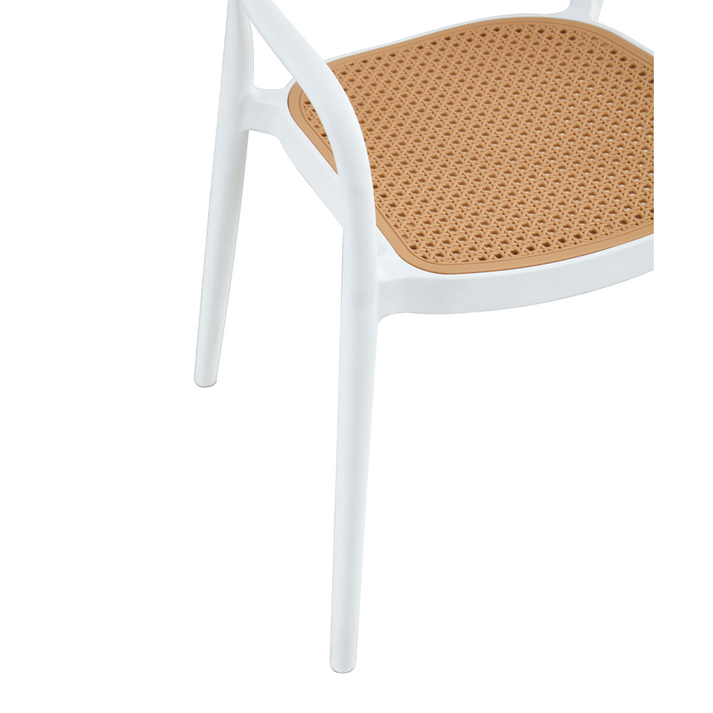 BISTROT ΚΑΡΕΚΛΑ ΛΕΥΚΟ ΦΥΣΙΚΟ 57x53x81.5