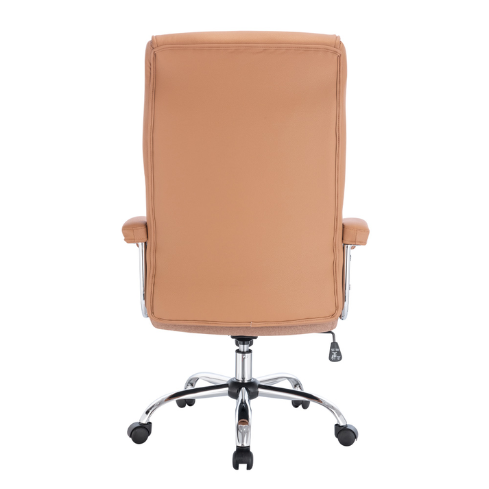 COMFY ΚΑΡΕΚΛΑ ΓΡΑΦΕΙΟΥ CAMEL ΧΡΩΜΙΟ 66.5x67.5x120