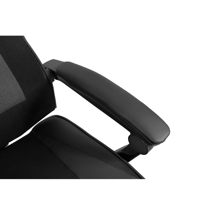 FUSION ΚΑΡΕΚΛΑ GAMING ΓΡΑΦΕΙΟΥ ΜΑΥΡΟ 50x74x137