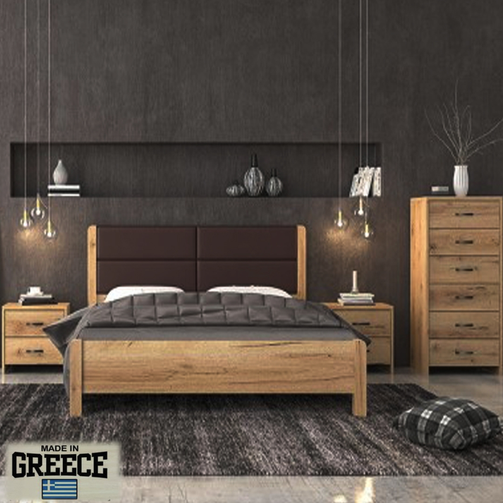 ΚΡΕΒΑΤΙ ΕΛΛΗΝΙΚΗΣ ΚΑΤΑΣΚΕΥΗΣ No45Δ  150/160Χ200cm