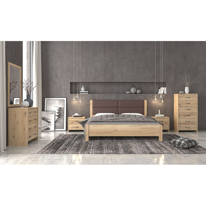 ΚΡΕΒΑΤΙ ΕΛΛΗΝΙΚΗΣ ΚΑΤΑΣΚΕΥΗΣ No45Δ  150/160Χ200cm