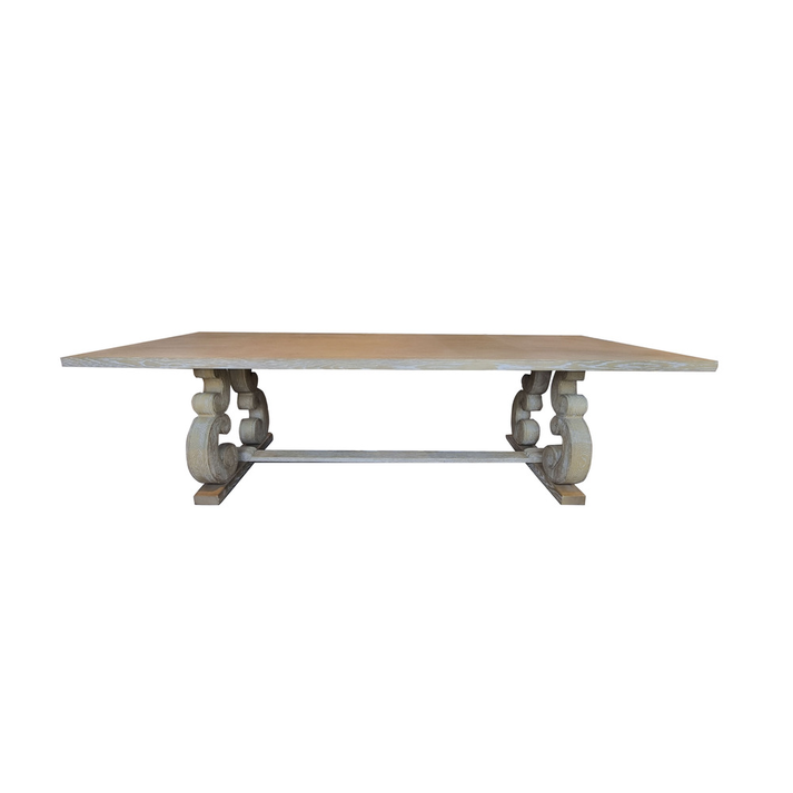 LOUIS ΤΡΑΠΕΖΙ ΤΡΑΠΕΖΑΡΙΑΣ 260Χ100Χ76cm