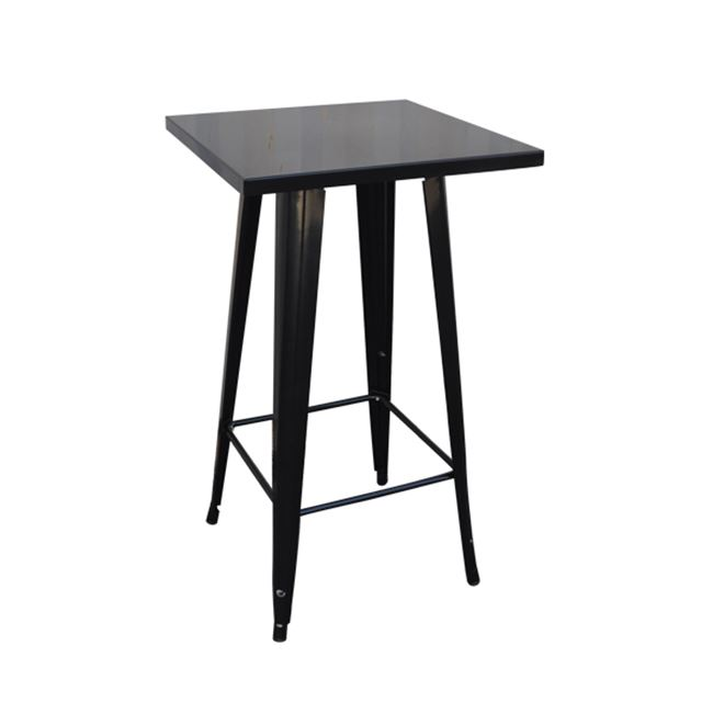 RELIX Τραπέζι Bar-Pro, Μέταλλο Βαφή Antique Black