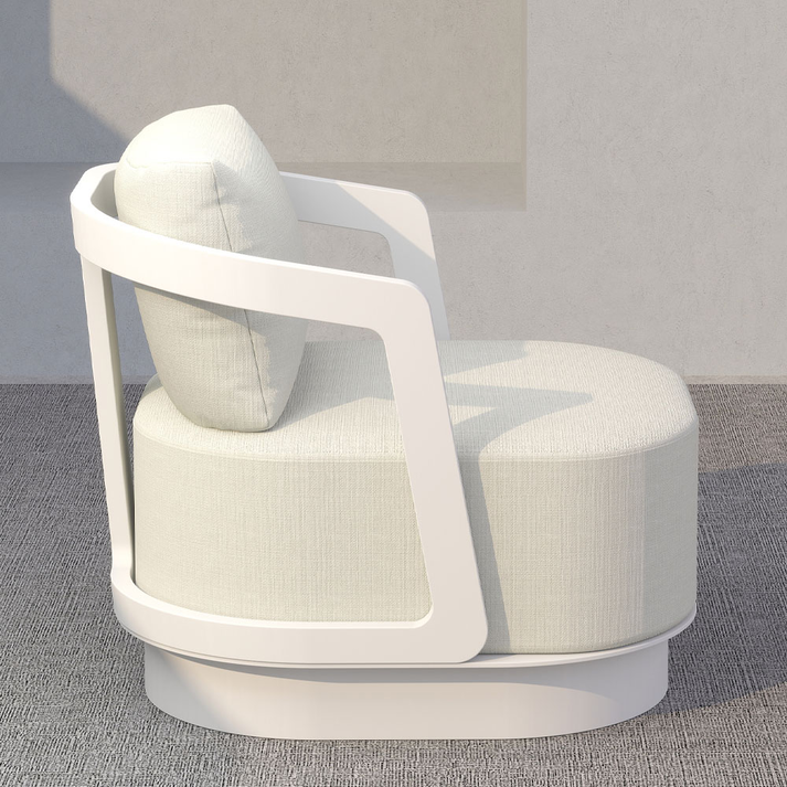 TORRE ΣΑΛΟΝΙ SET 1+2+2 OFF WHITE