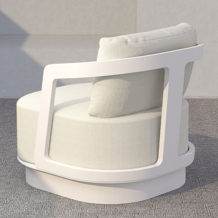 TORRE ΣΑΛΟΝΙ SET 1+2+2 OFF WHITE