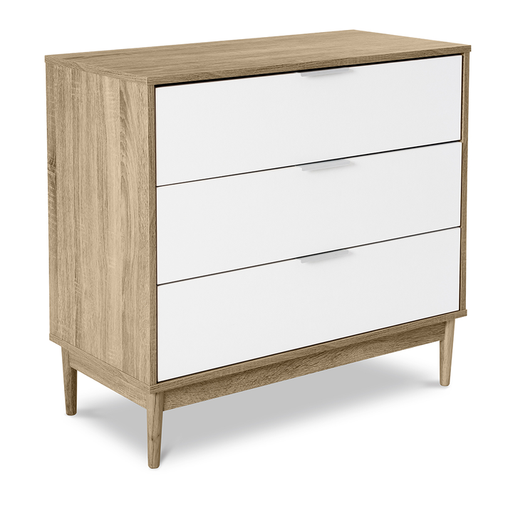 SCANDI ΣΥΡΤΑΡΙΕΡΑ 3ΣΥΡΤΑΡΙΑ SONOMA ΛΕΥΚΟ 80x39.5x77