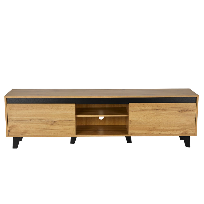 ARABICA TV STAND SONOMA ΜΑΥΡΟ 170x38x49