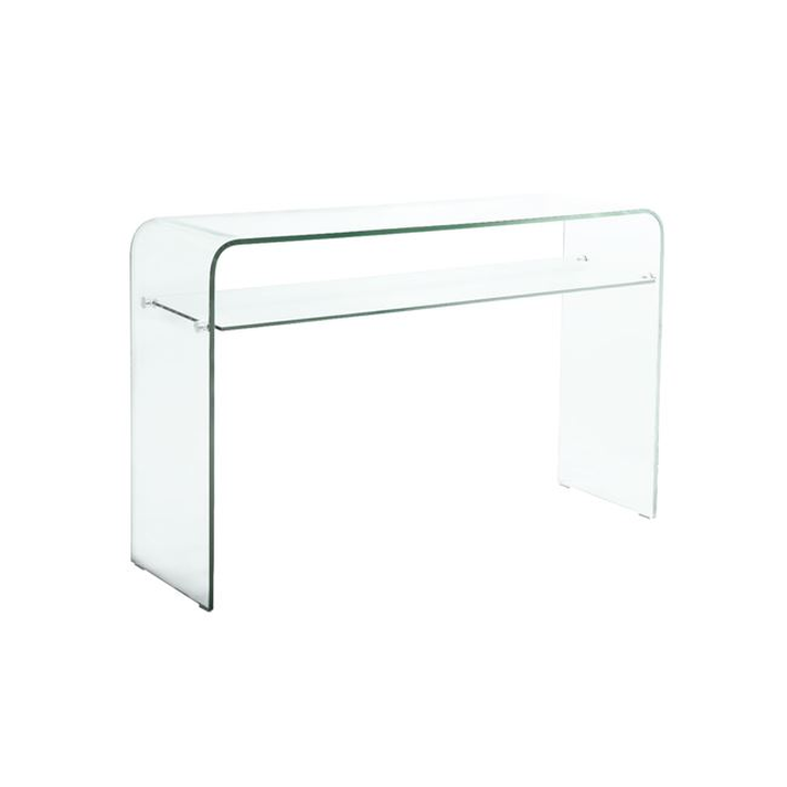 GLASSER Κονσόλα - Ράφι Διάφανο Γυαλί 12/8mm