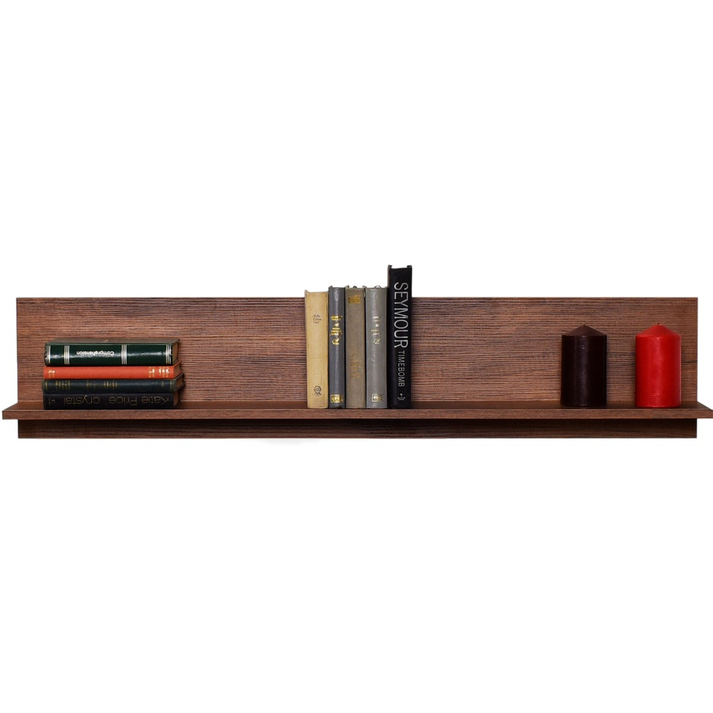 ΡΑΦΙ ΤΟΙΧΟΥ W120xD20xH25cm OSLO WALNUT