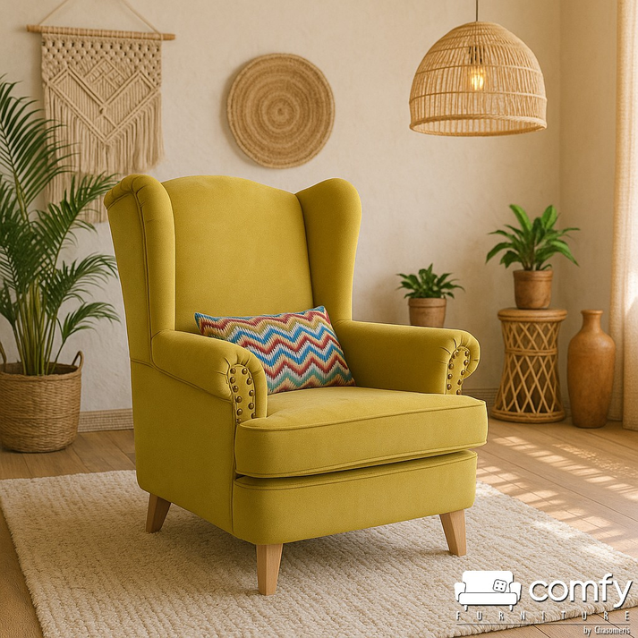 Classic Μπερζέρα 88x82xH113cm