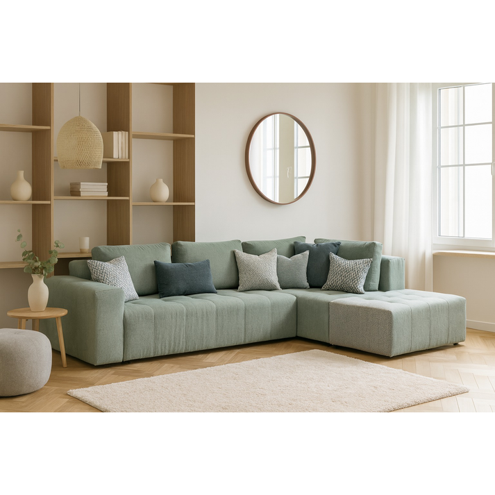 Mistral Καναπές Γωνία 300x180+60x105cm