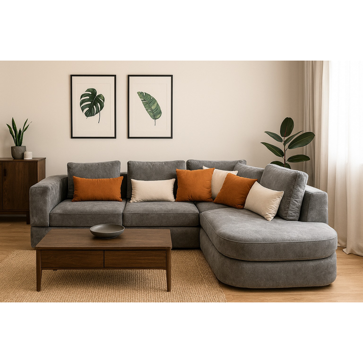 Elegant Καναπές Γωνία 290x100-230cm