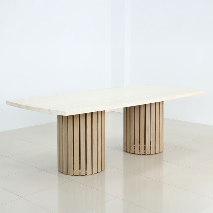 PORTO ΤΡΑΠΕΖΙ ΛΕΥΚΟ 240x110x80cm