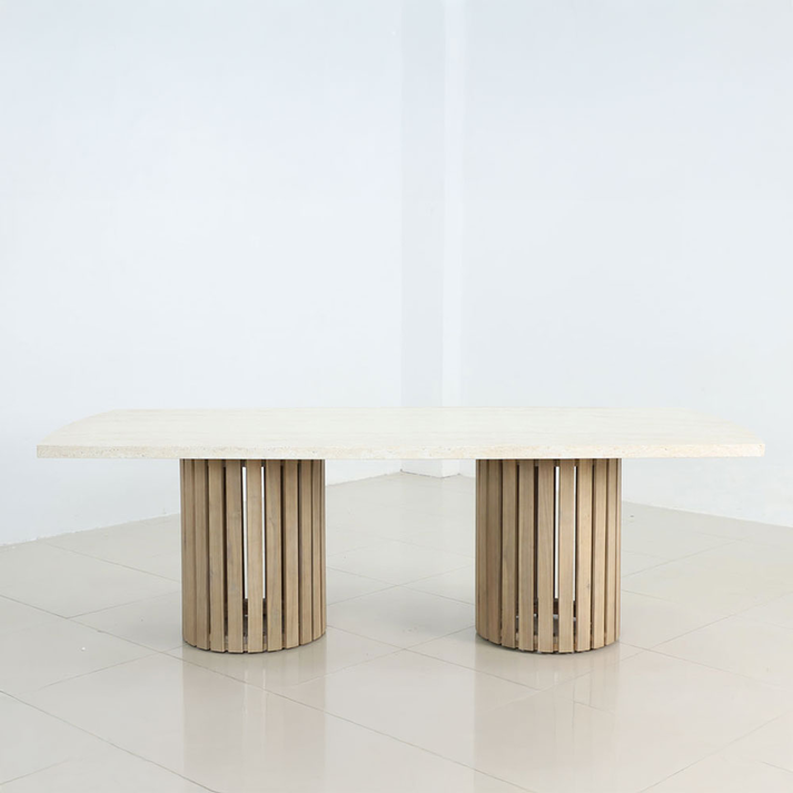 PORTO ΤΡΑΠΕΖΙ ΛΕΥΚΟ 240x110x80cm