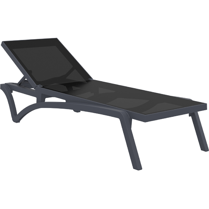 PACIFIC ΞΑΠΛΩΣΤΡΑ DARK GREY/BLACK ΠΟΛ/ΝΙΟΥ