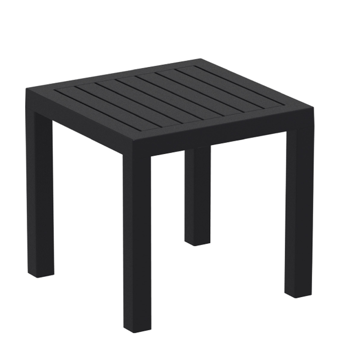 OCEAN BLACK ΤΡΑΠΕΖΙ 45Χ45Χ45εκ. ΠΟΛ/ΝΙΟΥ