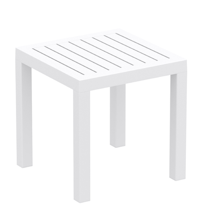 OCEAN WHITE ΤΡΑΠΕΖΙ 45Χ45Χ45εκ. ΠΟΛ/ΝΙΟΥ