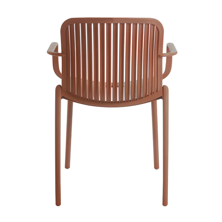 BRIO ΚΑΡΕΚΛΑ TERRACOTTA 58x56.5x82cm