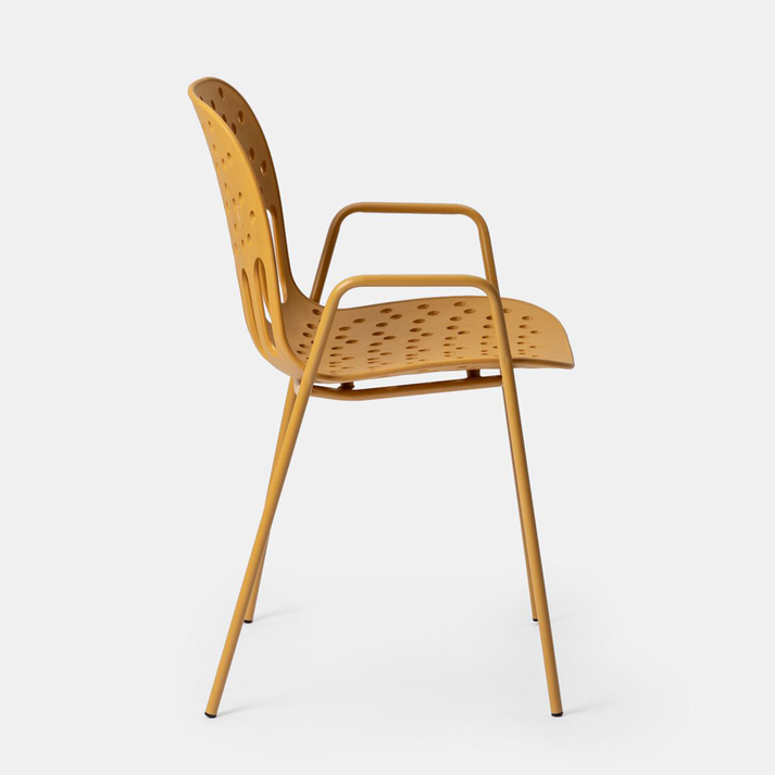 LIDO ΚΑΡΕΚΛΑ ΜΟΥΣΤΑΡΔΙ 57x55.5x80cm