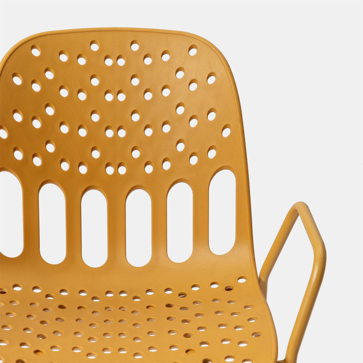 LIDO ΚΑΡΕΚΛΑ ΜΟΥΣΤΑΡΔΙ 57x55.5x80cm