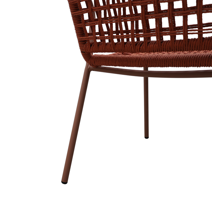 KARE ΚΑΡΕΚΛΑ TERRACOTTA 62x56x82cm