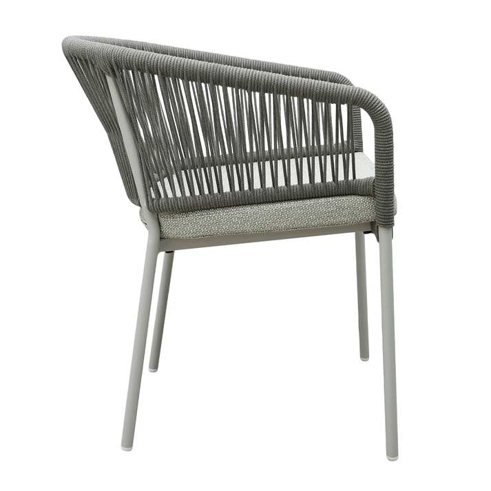 TONDO ΚΑΡΕΚΛΑ LATTE OFF WHITE 62x57x80cm