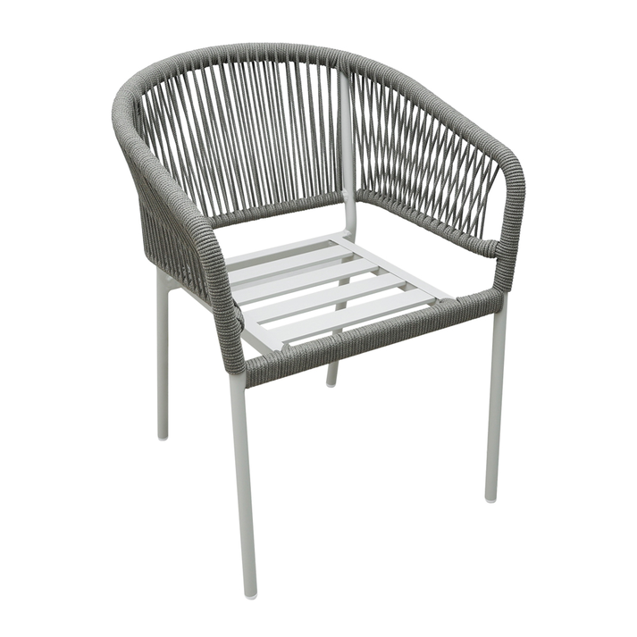 TONDO ΚΑΡΕΚΛΑ LATTE OFF WHITE 62x57x80cm