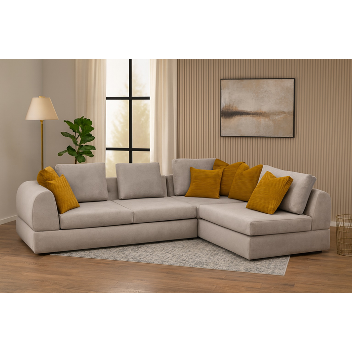 Pluton Καναπές Γωνία 290x105-220cm