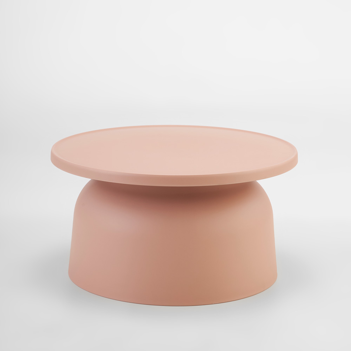 DOMI COFFEE TABLE SALMON 67x67x36cm