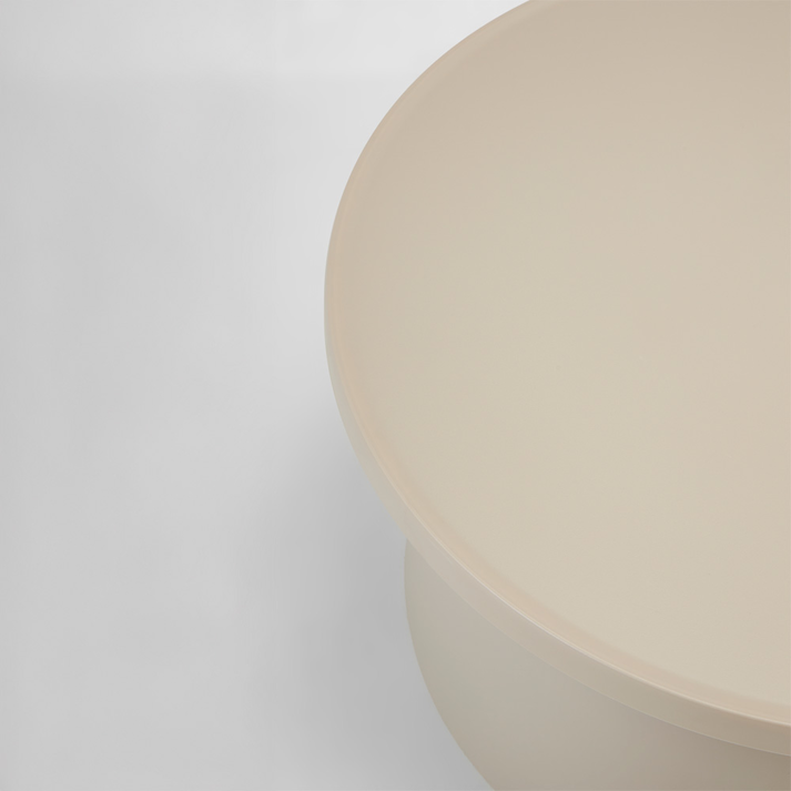 DOMI COFFEE TABLE TAUPE 67x67x36cm