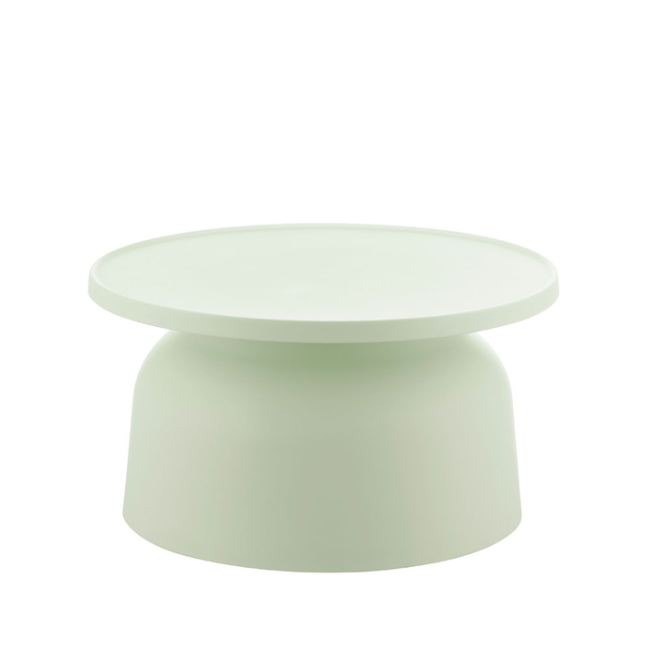 DOMI COFFEE TABLE ΠΡΑΣΙΝΟ 67x67x36cm