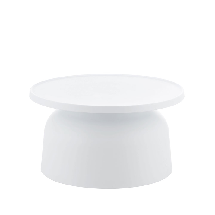 DOMI COFFEE TABLE ΛΕΥΚΟ 67x67x36cm