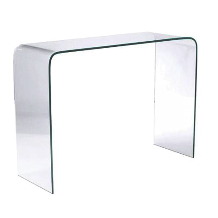 GLASSER Κονσόλα Διάφανο Γυαλί 12mm