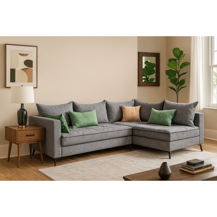 Φοίβος Καναπές Γωνία 270x95-200cm