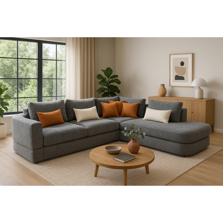 Elegant Καναπές Γωνία 290x100-230cm