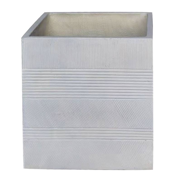FLOWER POT-11 Σαγρέ Απόχρωση Beige