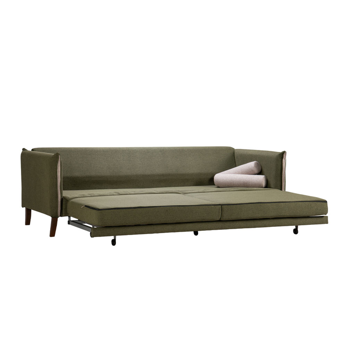 COMMODO ΚΑΝΑΠΕΣ ΚΡΕΒΑΤΙ 3ΘΕΣΙΟΣ ΛΑΔΙ ΓΚΡΙ 230x81x88