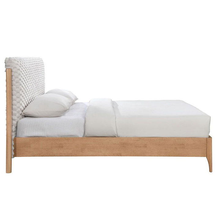 LORDY ΚΡΕΒΑΤΙ (ΓΙΑ ΣΤΡΩΜΑ 160x196cm) CREAM 207.5x177x103.5