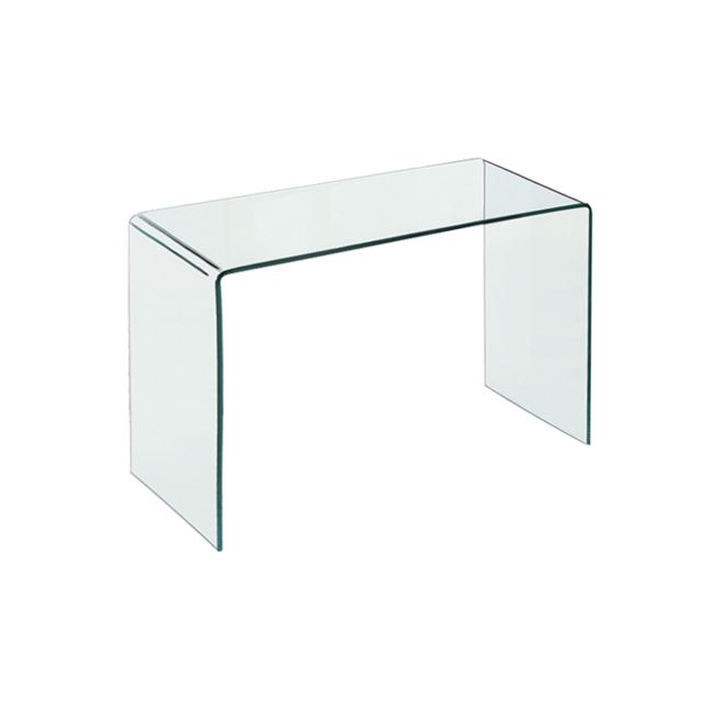 GLASSER Κονσόλα - Γραφείο Διάφανο Γυαλί 12mm